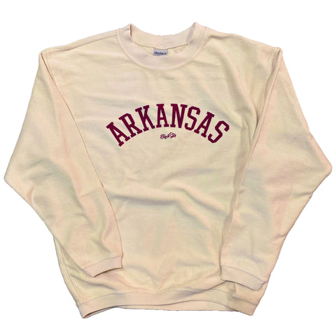 Arkansas Corded Sweatshirt - Natural