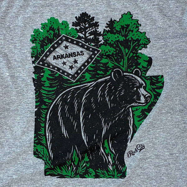 Arkansas Black Bear Tee – Rock City Outfitters