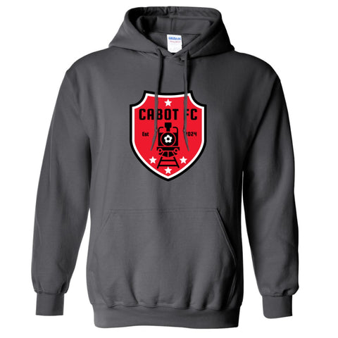 Cabot FC Logo Hoodie - Charcoal