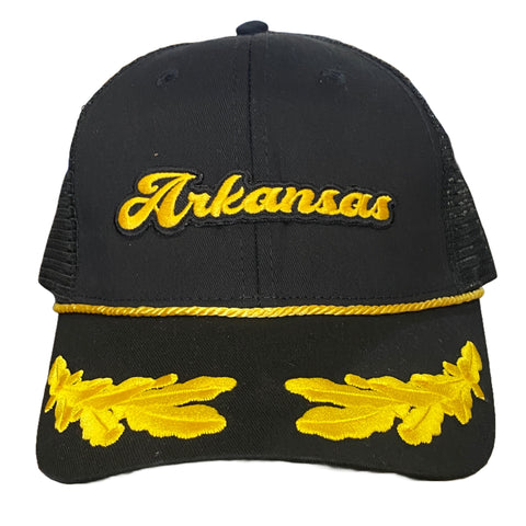 Captain Arkansas Hat - Black