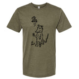 Possum Peg Leg Tee