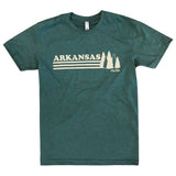Arkansas Trees Tee - Forest Green