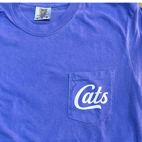 Cats Helmet Pocket Tee