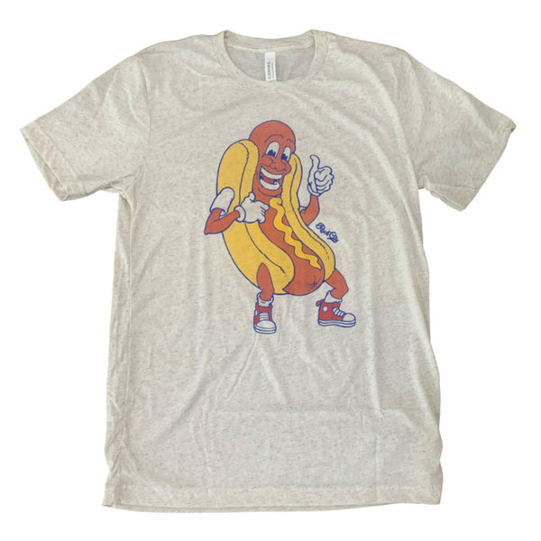 hot dog dress shirt Men's Hot Dog Golf Pattern Short Sleeve Polo Shirt