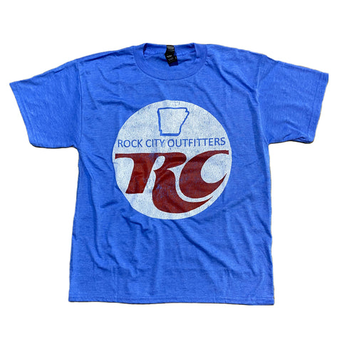 RC Vintage Youth Tee - Heather Blue