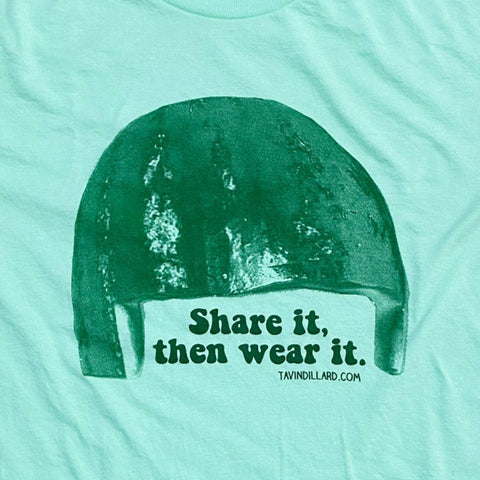 Watermelon Helmet Tee