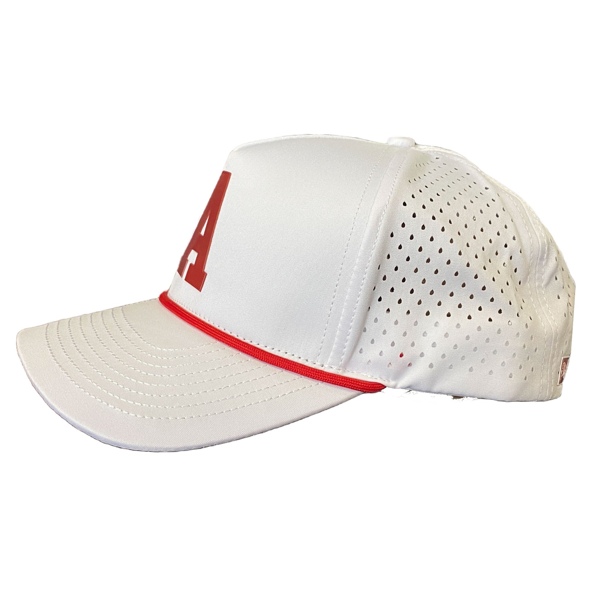 Arkansas Golf Hat - White