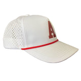 Arkansas Golf Hat - White