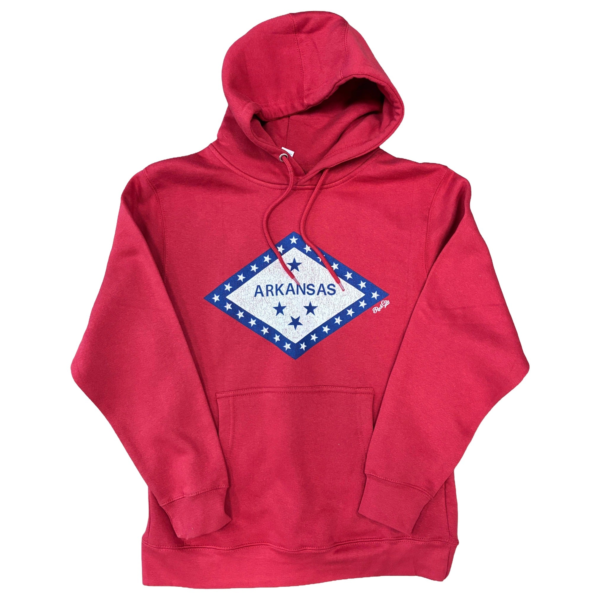 Arkansas Flag Hoodie