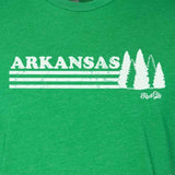 Arkansas Trees Tee - Kelly Green