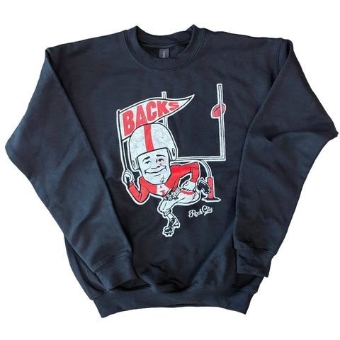 Backs Bobblehead Kids Sweatshirt