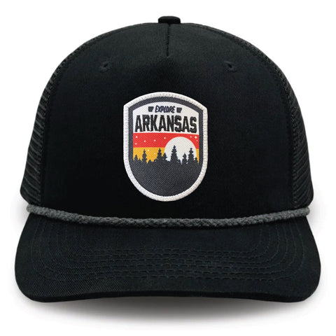Black Rope Hat - Explore AR