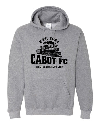 Cabot FC Train Hoodie - Graphite Heather