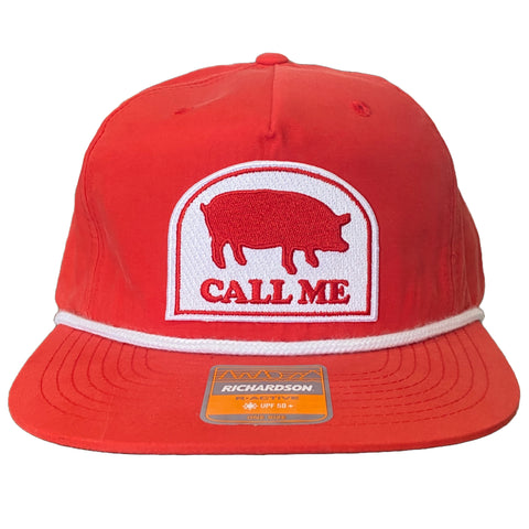 Call Me Golf Hat - Red