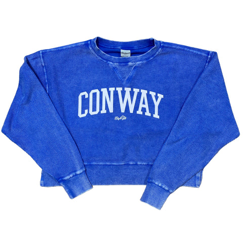Cropped vintage hot sale sweatshirt