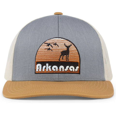 Hunt AR Hat - Heather Grey/Amber Gold