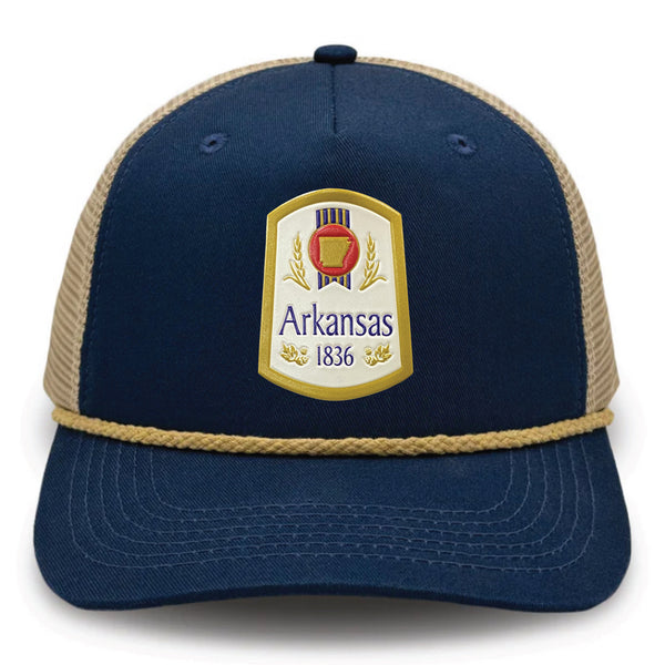 Navy Rope Hat - Natty State – Rock City Outfitters