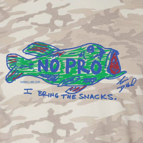 No Pro Tee - Natural Camo