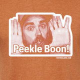 Peekle Boon Tee - Heather Rust