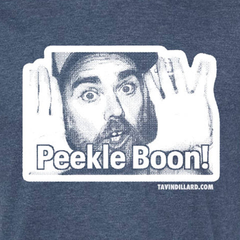 Peekle Boon Tee - Heather Navy