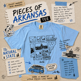 Pieces of Arkansas Tee