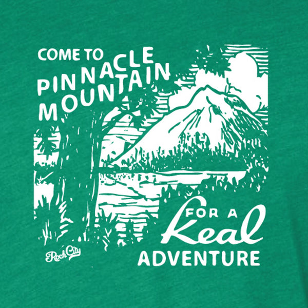 Pinnacle Mountain Green Rock City Outfitters