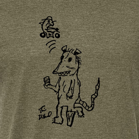 Possum Peg Leg Tee