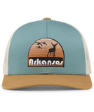 Hunt AR Hat - Smoke Blue/Amber Gold