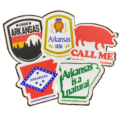 Arkansas Decal Gift Package
