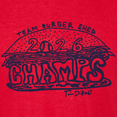 Burger Shed Champ Tee