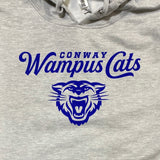 Wampus Cats Hoodie - Grey
