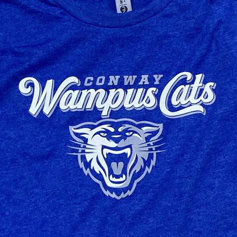 Conway Wampus Cats Tee - Royal
