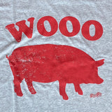 Wooo Pig Kids Tee - Grey