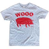 Wooo Pig Kids Tee - Grey