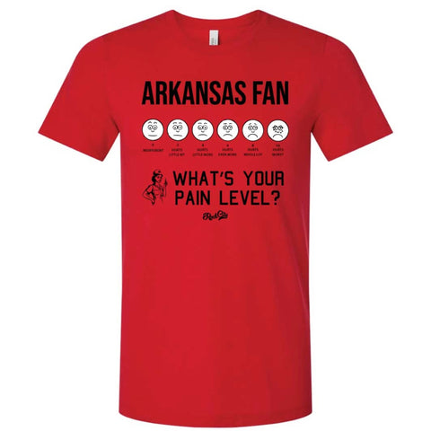 Arkansas Pain Level Tee – Rock City Outfitters