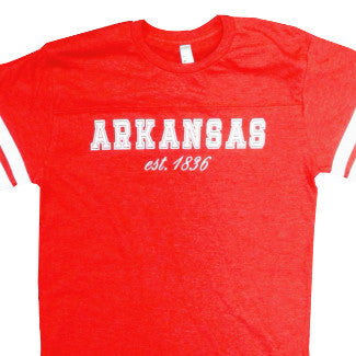 Arkansas 1836 Ladies V-Neck