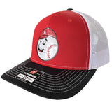 AR Baseball Guy Hat - Red/White/Black