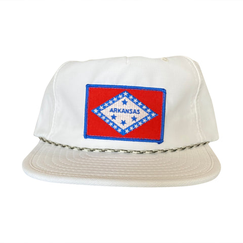 AR Flag Packable Hat - White