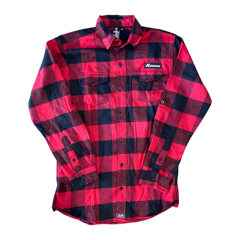 AR Flannel - Red/Black Buffalo
