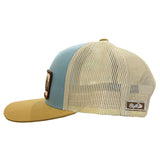 AR Trees Hat - Smoke Blue/Amber Gold