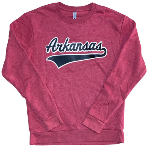 Arkansas Stitched Sweatshirt - Cardinal