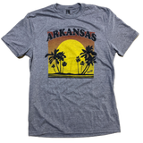 Arkansas Beaches Tee - Grey