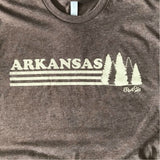 Arkansas Trees Tee - Espresso