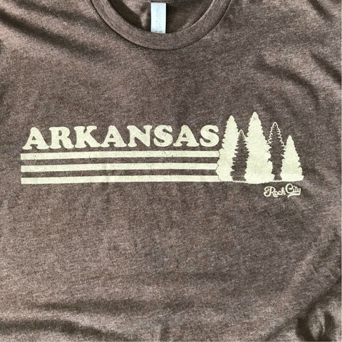 Arkansas Trees Tee - Espresso