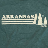 Arkansas Trees Tee - Forest Green