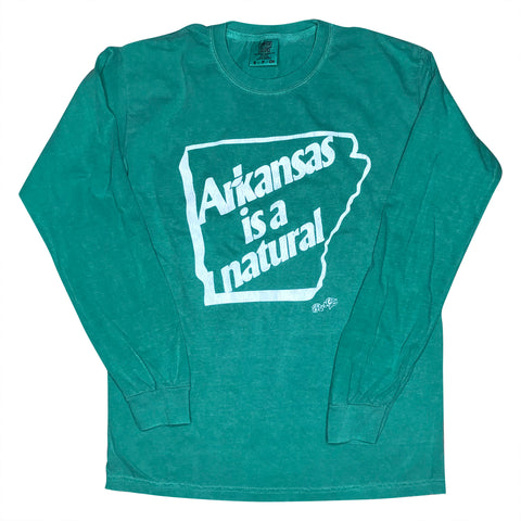 AR is a Natural Long Sleeve - Grass Green