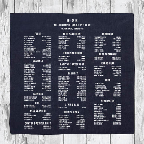 Bandana for Senior High 1st Band