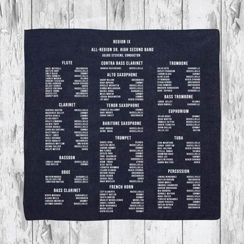 Bandana for Senior High 2nd Band