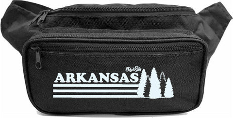 Arkansas Trees Fanny Pack - Black