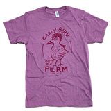 Early Bird Gets the Perm Tee - Heather Cassis